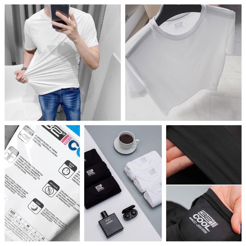 [CHÍNH HÃNG] Áo làm mát 32 độ cool mùa hè xuất dư xịn