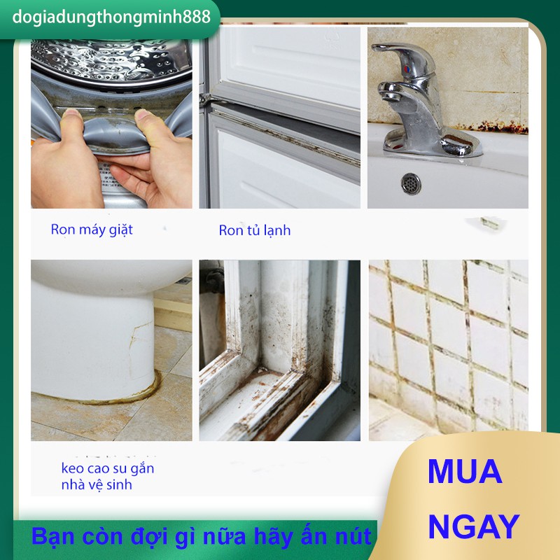 Gel tẩy vệ sinh lồng máy giặt tẩy  ố ron cao su máy giặt tủ lạnh.