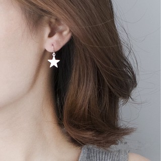 [ẢNH THẬT] Bông Tai Hình Ngôi Sao Năm Cánh Nhỏ Phong Cách Hàn Quốc - Starlet Earrings - Màu Bạc - TITIAN