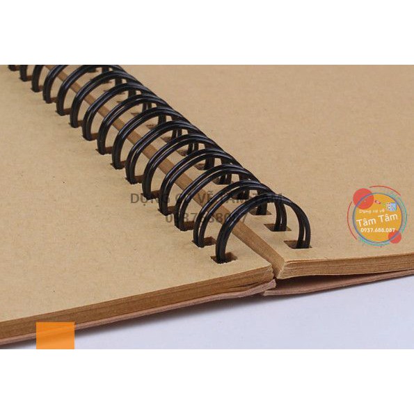 [ TÂM TÂM ]-Potentate-020505-Sổ A5-CRAFT SKETCH BOOK, Sổ vẽ giấy CRAFT sketch-Kích thước 190x130-