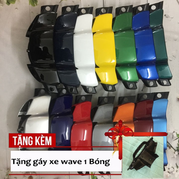 Ốp đầu đèn 1 bóng phanh Cơ + Gáy  xe Wave ZX, Wave 110, Wave Alpha 2002-2006