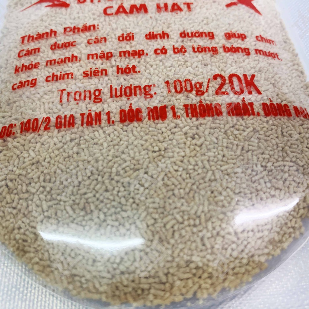 100GR Cám Hút Mật Gia Kiệm (Hạt) - Cám Chim Hút Mật Cao Cấp [GIA KIỆM HẠT]