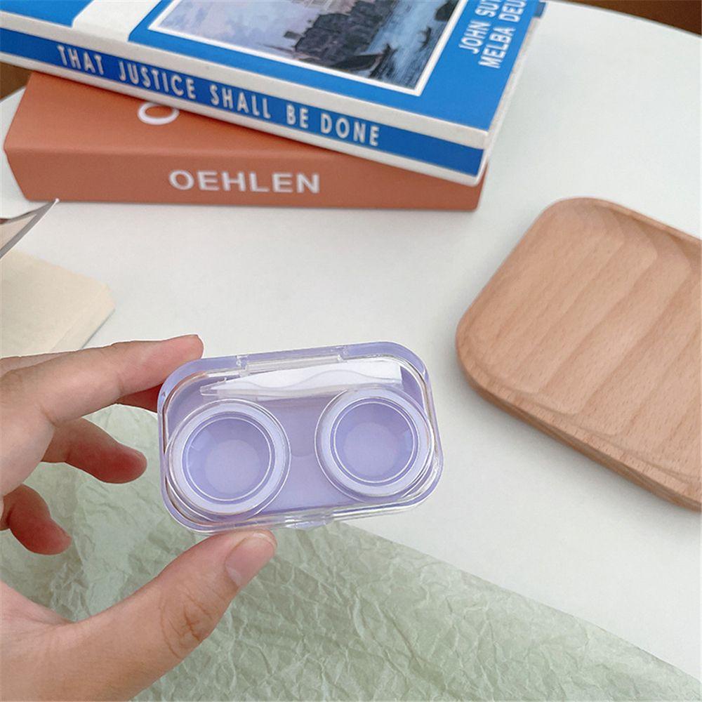 Hộp Đựng Kính Áp Tròng Mini Bằng Cao Su Tiện Dụng