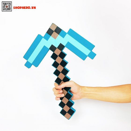 Đồ chơi Minecraft diamond tốt chất liệu xốp eva dành cho mọi lựa tuổi