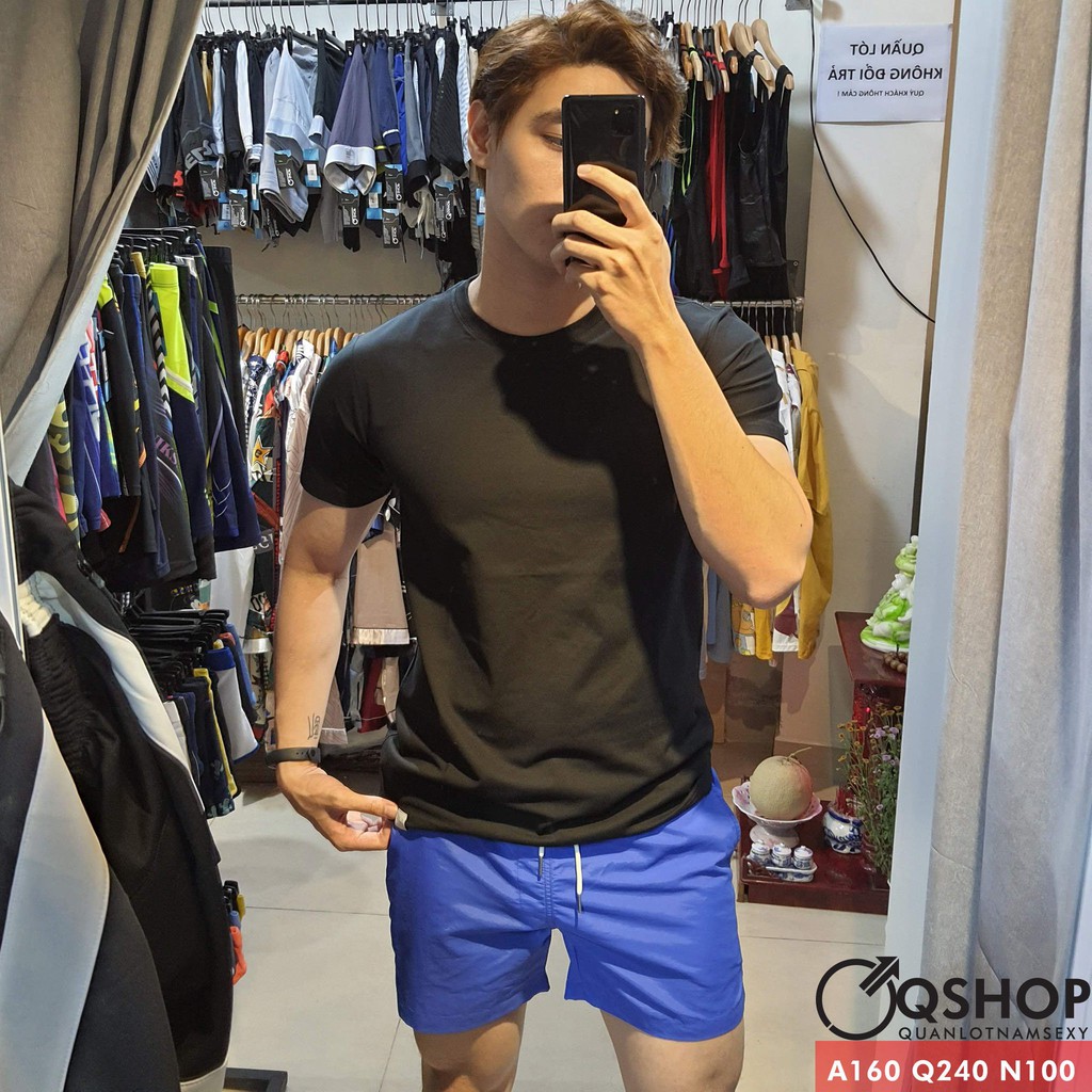 ÁO PHÔNG NAM ĐƠN GIẢN THUN COTTON CAO CẤP QSHOP AB378