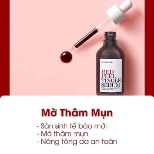 Tinh chất tái tạo da Red Peel Tingle Serum 35ml, Serum peel da hóa học RED PEEL TINGLE SERUM