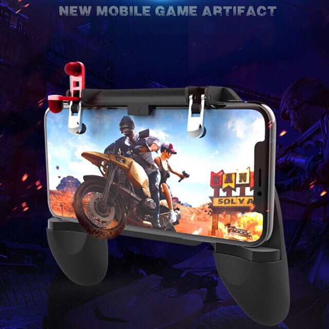 Tay Cầm Chơi Game W10 Hỗ Trợ Game Pubg, Free Fire Controller thế hệ cao cấp -dc3461