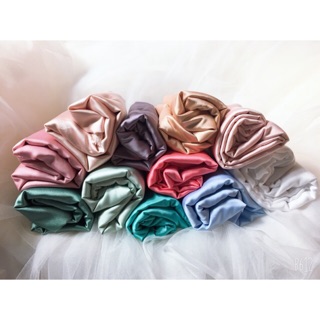 Lụa satin các mầu
