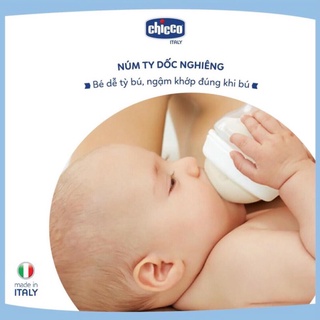 Bình sữa núm nghiêng Pisa Natural Feeling Chicco