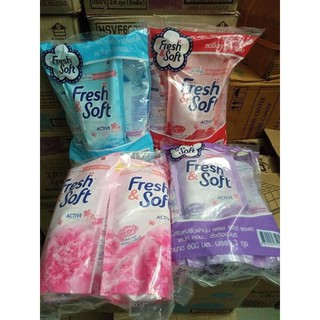 Combo 3 nước xả Fresh Soft - bịch 600ml