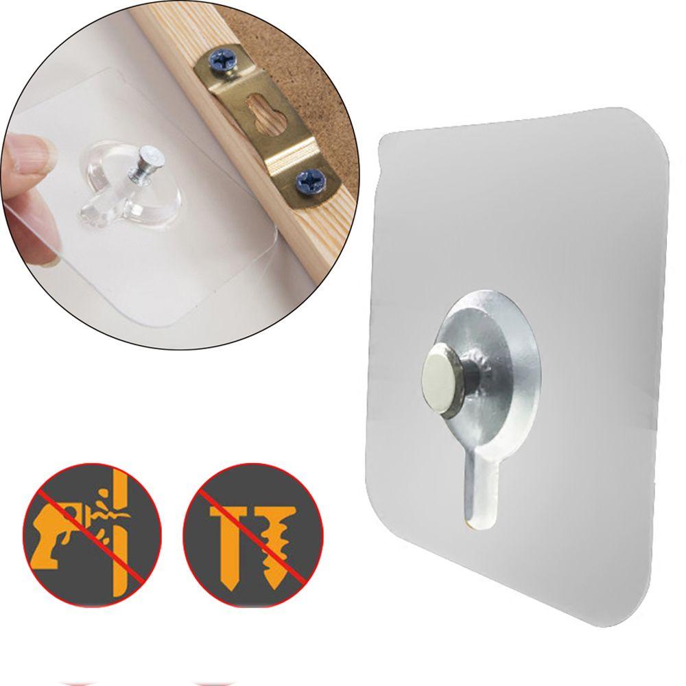WATTLE Set 2 / 4 Móc Treo Khung Ảnh Trong Suốt Không Để Lại Dấu Vết