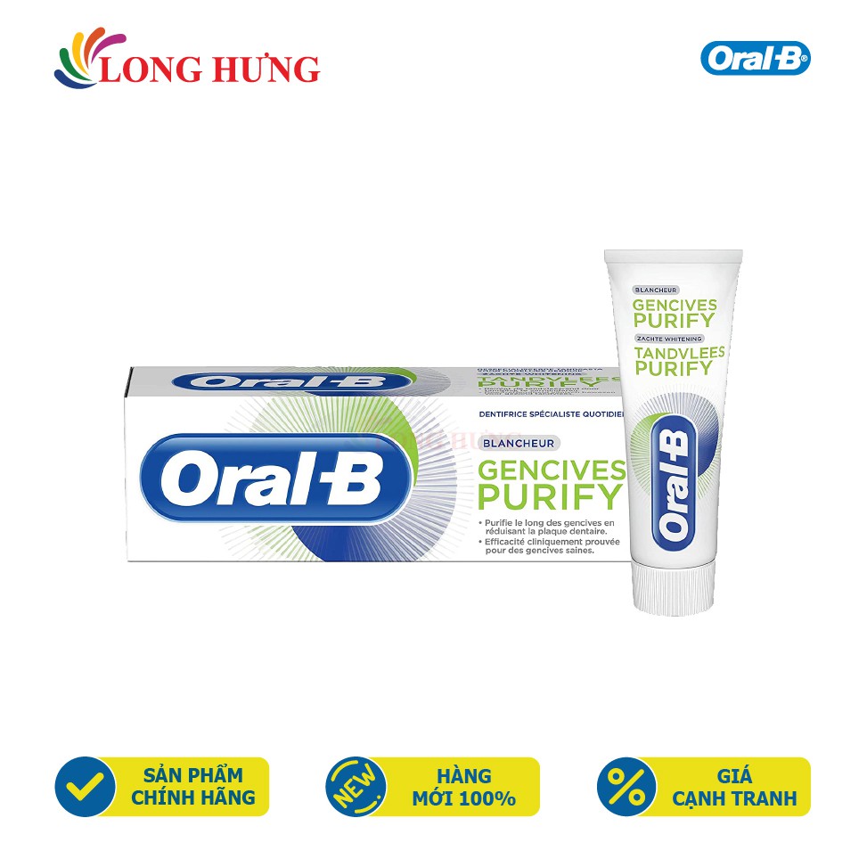 Kem đánh răng Oral-B Gencives Purify - Hàng nhập khẩu