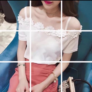 Áo len hoa.dây siêu đẹp. Sỉ 85k