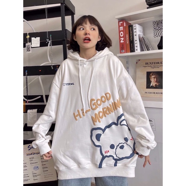 Áo nỉ hoodie gấu trend 2021 | BigBuy360 - bigbuy360.vn