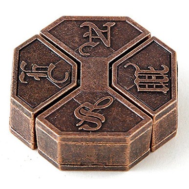 Đồ chơi trí tuệ_Thử thách trí não_Hexagon Block (N.E.W.S) - Hanayama Puzzle_Hack não_IQ Toys_Giải đố_Thông minh Tư Duy