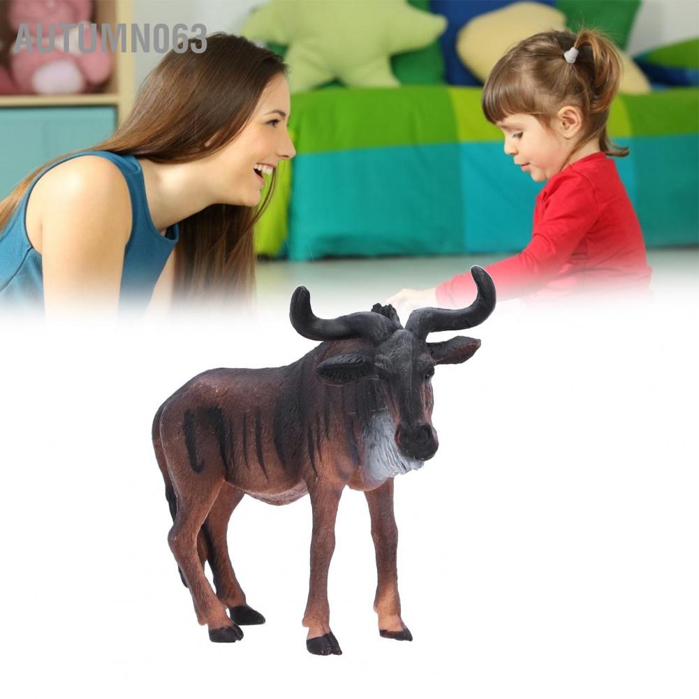 Tượng động vật sống như thật Động rừng rậm Châu Phi linh dương đầu bò Đồ Autumn063