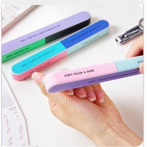 Đồ Dũa Móng Tay 7 Mặt Chuyên Nghiệp