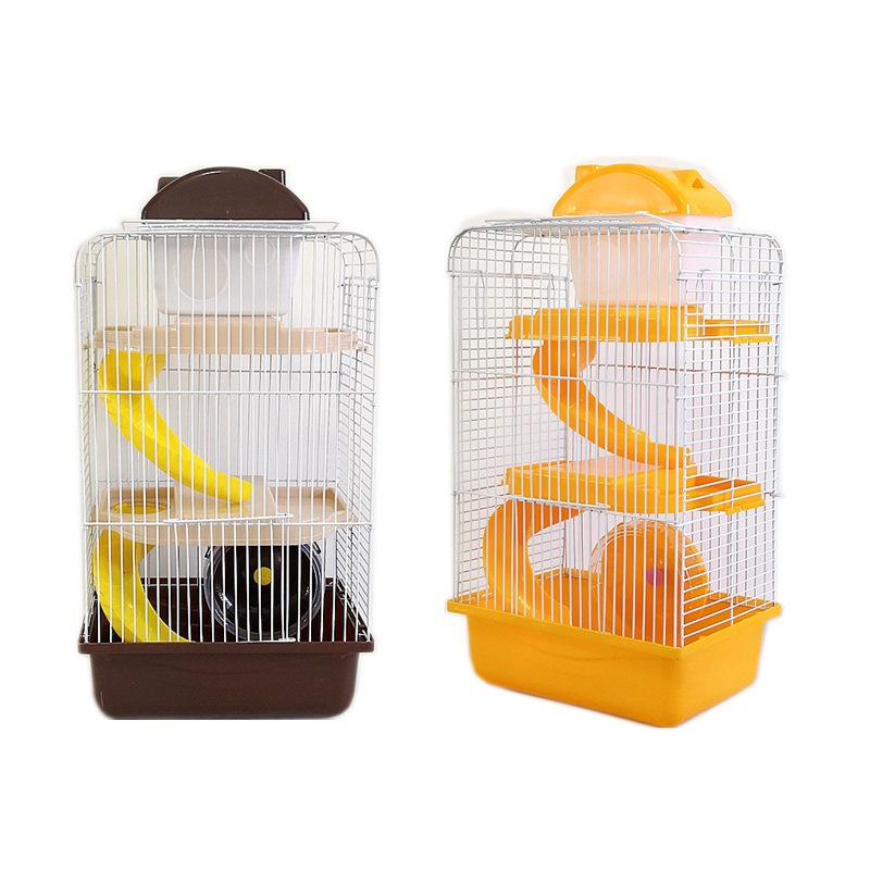 Lồng Ngôi Nhà Vui Vẻ 3 Tầng cho Hamster