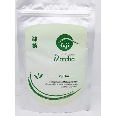 Bột trà xanh Nhật Bản Fuji Matcha vụ thu 100g
