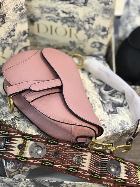 Túi yên ngựa màu hồng size 20