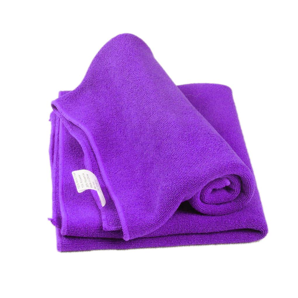 Bộ 2 khăn lau xe sợi Microfiber mềm mại vệ sinh xe hơi