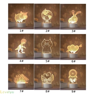 Đèn Led 3d Để Bàn