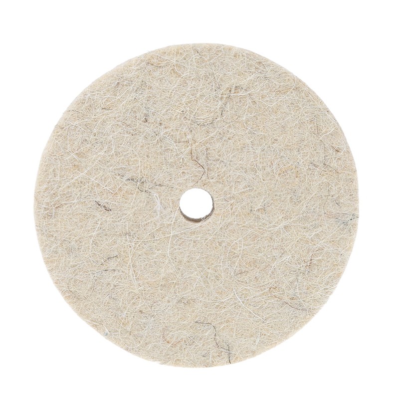 Dụng cụ đánh bóng dạng tròn 76x20mm bằng lông cừu tiện dụng