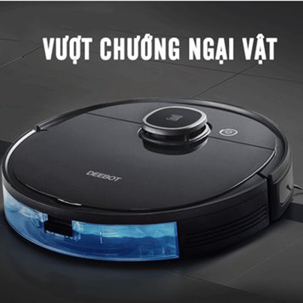 Robot hút bụi Ecovacs Deebot T5 Power, Mới nguyên seal, Lưu nhớ map, Điều khiển trên ứng dụng điện thoại.