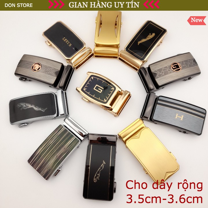 Mặt Khóa Dây Lưng Kẹp Rút Cho Dây Có Khấc Cho Dây 3.4cm-3.5cm Hàng Loại 1 Mẫu Mới 2020