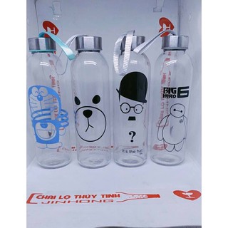 BÌNH THỦY TINH ĐỰNG NƯỚC 500ML