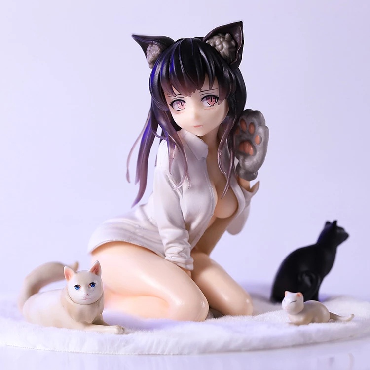 Mô Hình Nhân Vật Nekomusume Miya 14cm Cao Cấp
