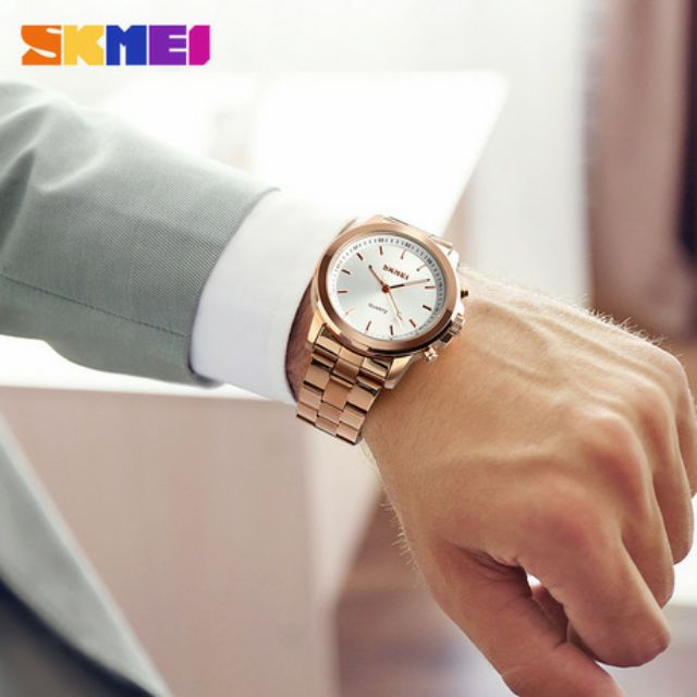 (Thanh Lý) Đồng Hồ Nam Doanh Nhân Skmei 1324 Đa Chức Năng Hàng Cao Cấp Chính Hãng