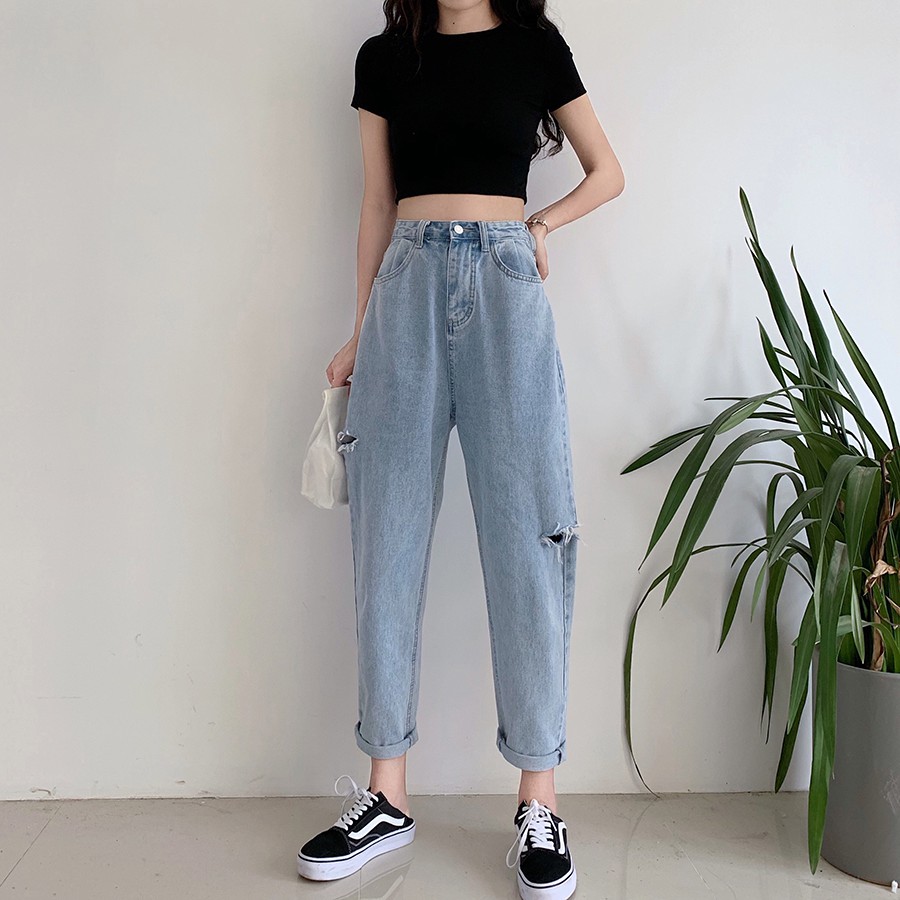 QUẦN JEANS NỮ ULZZANG