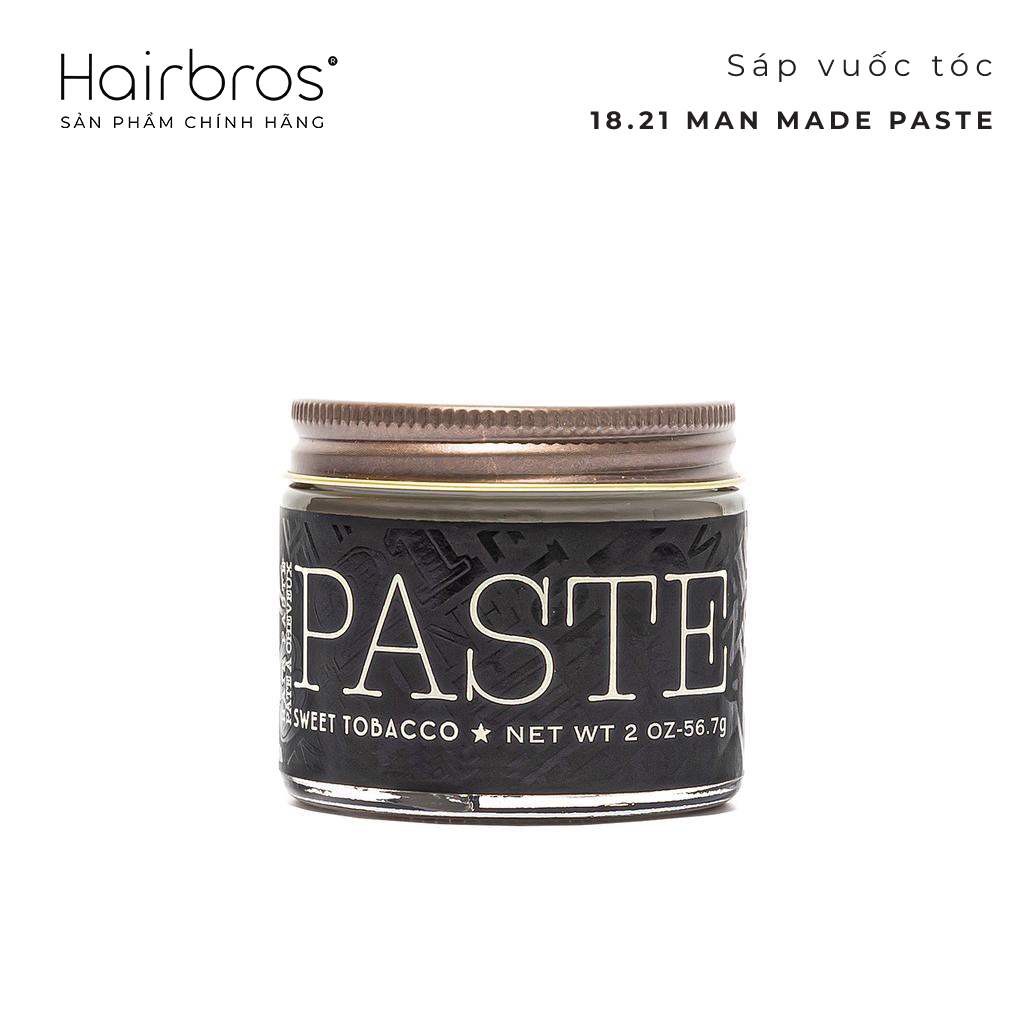 Sáp vuốc tóc 18.21 Man Made Paste - High Hold, Matte Cream Paste - 56gr