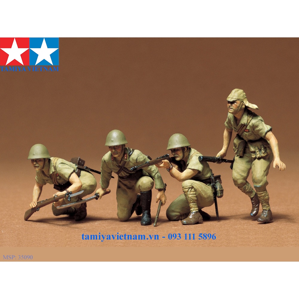 35090 Mô hình lắp ráp người lính Nhật Bản 1/35 SCALE JAPANESE ARMY INFANTRY