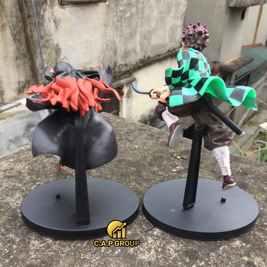 Mô hình Tanjiro Nezuko nhân vật truyện Thanh gươm diệt quỷ - Anime Demon Slayer Kimestu no Yaiba - 0IX5i