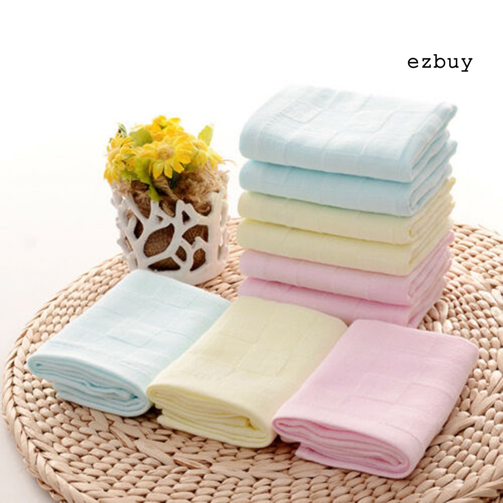 Khăn Tắm Bằng Cotton Mềm Mại 30cm Thấm Hút Tốt Độc Đáo Cho Bé