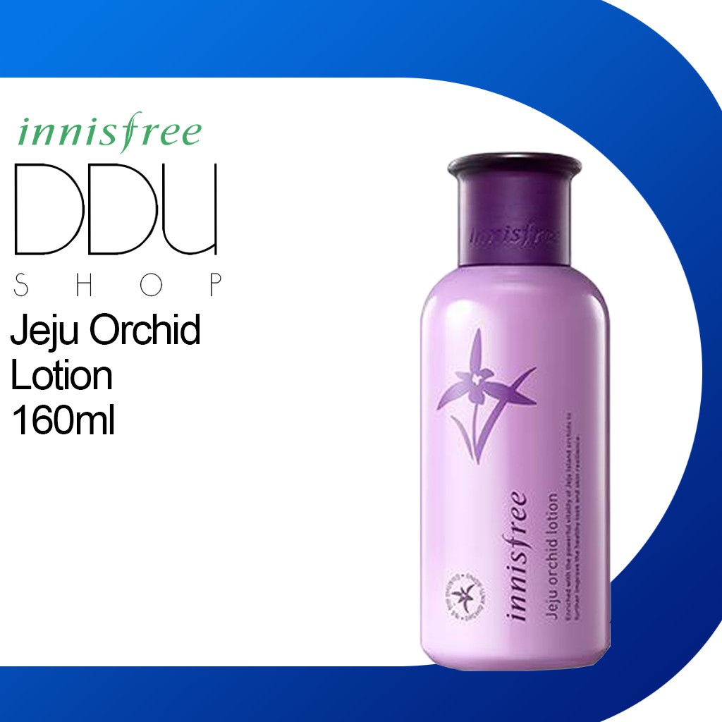 INNISFREE (Hàng Mới Về) Jeju Orchid Lotion  / Tinh Chất Hoa Lan Jeju 160ml