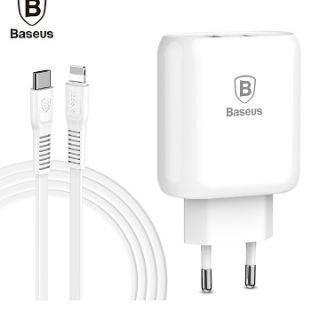 Bộ cáp sạc nhanh iPhone Macbook Baseus Type C PD 3.0 32W