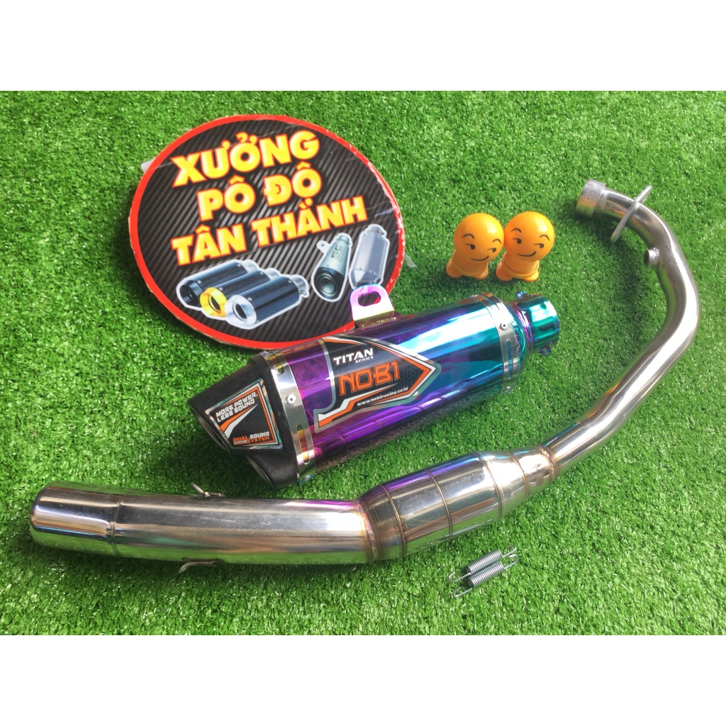 PÔ NOBI TITAN FULL CỔ BẦU HƠI INOX WINER/EXCITER/RAIDER, TFX, FZ, CBR, R15