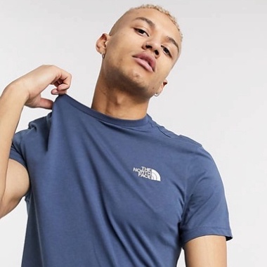 Áo thun nam logo The North Face Áo phông nam chất liệu 100% cotton spandex siêu thoáng mát