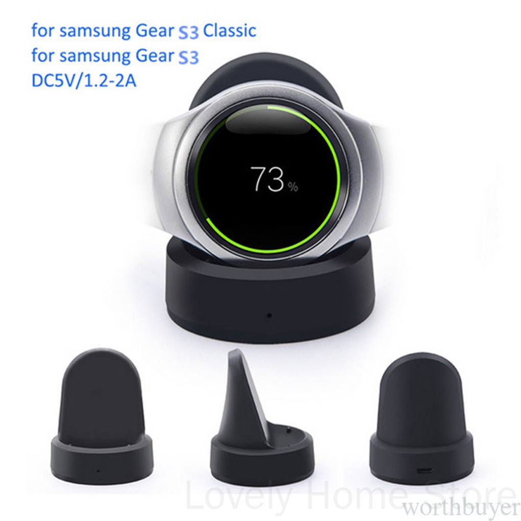 Đế Sạc Không Dây Cho Samsung Gear S3 Classic / Frontier