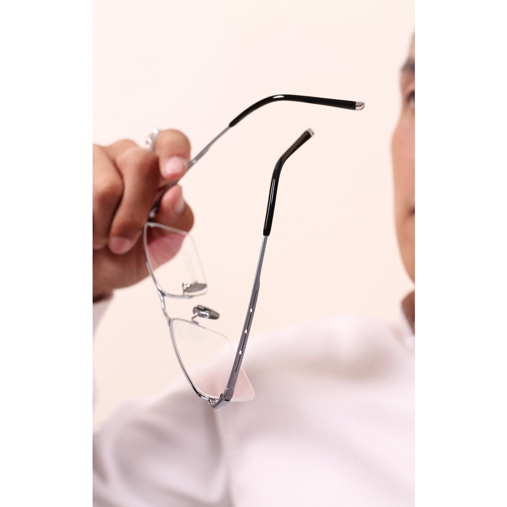 Gọng kính titanium sw10006 thời trang nam cao cấp siêu nhẹ siêu bền OURESS