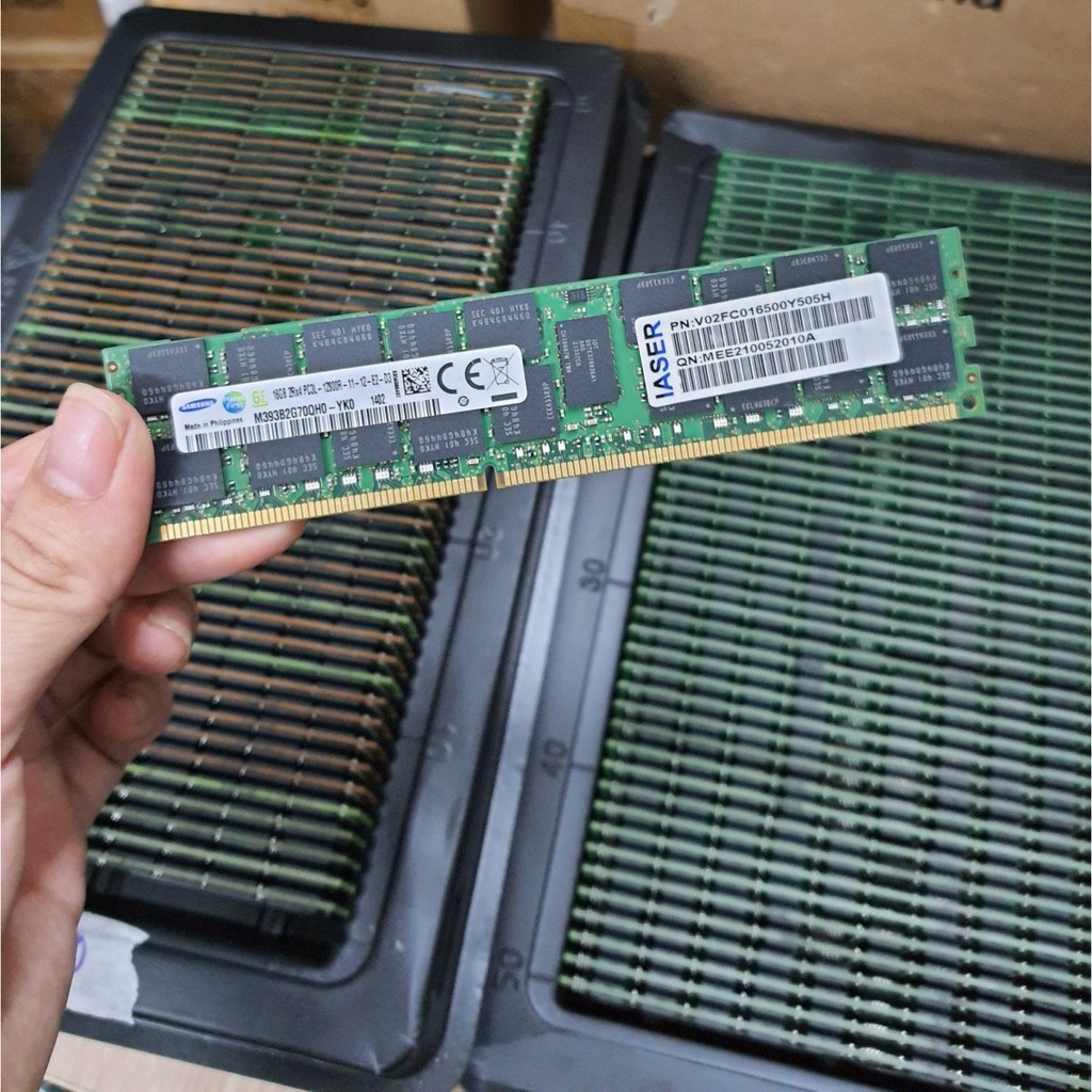 Ram REGISTERED ECC DDR3 16gb BUSS 1600 giá siêu tốt