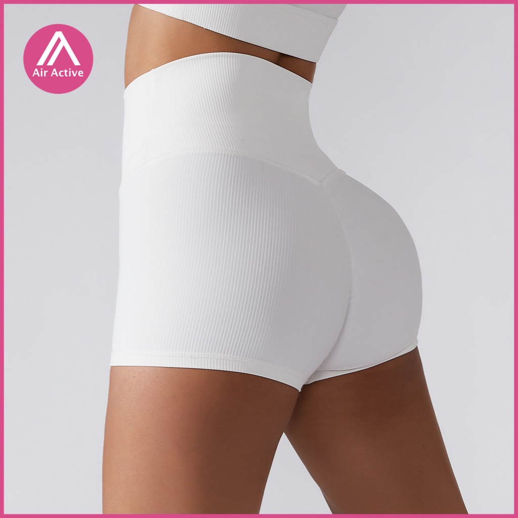 Quần Short Thể Thao Lưng Cao Thời Trang Tập Yoga Cao Cấp ZC BDK6256
