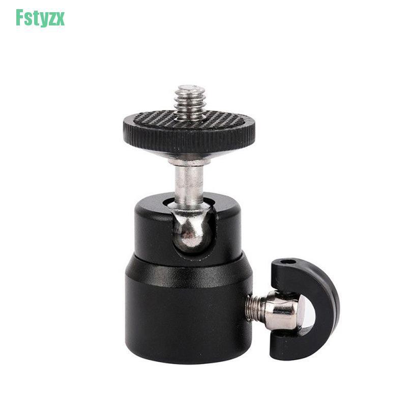 fstyzx Mini 1/4&quot; 360 Swivel Ball Head Screw Tripod DSLR Ballhead Stand For Camera