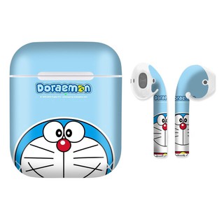 Miếng dán skin cho AirPods in hình Doremon - Dor004 (AirPods 1, 2, 3, Pro, i12)