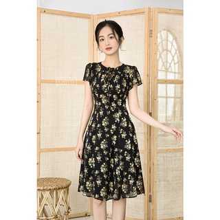 DR148-đầm hoa nhí thiết kế Bem