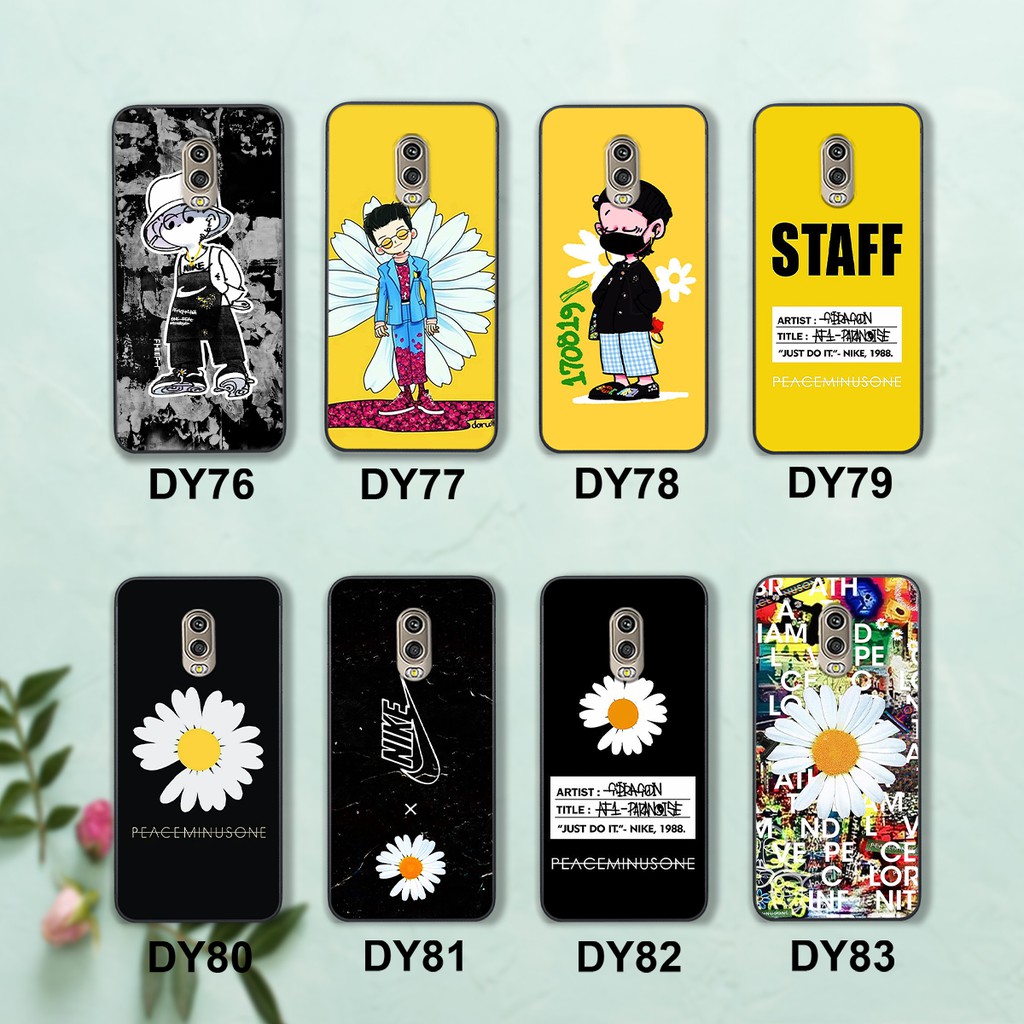Ốp lưng điện thoại Samsung Galaxy J7 Pro - J7 Plus in hình hoa cúc peaceminusone- Doremistorevn