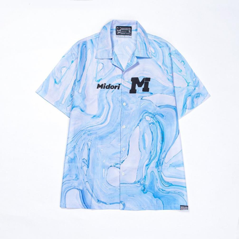 Áo Sơ Mi Nam Nữ Tay Ngắn Form Rộng Kiểu Đẹp Thời Trang Phong Cách Hàn Quốc Local Brand M Midori